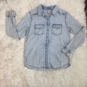 Passport Denim Shirt Button Down